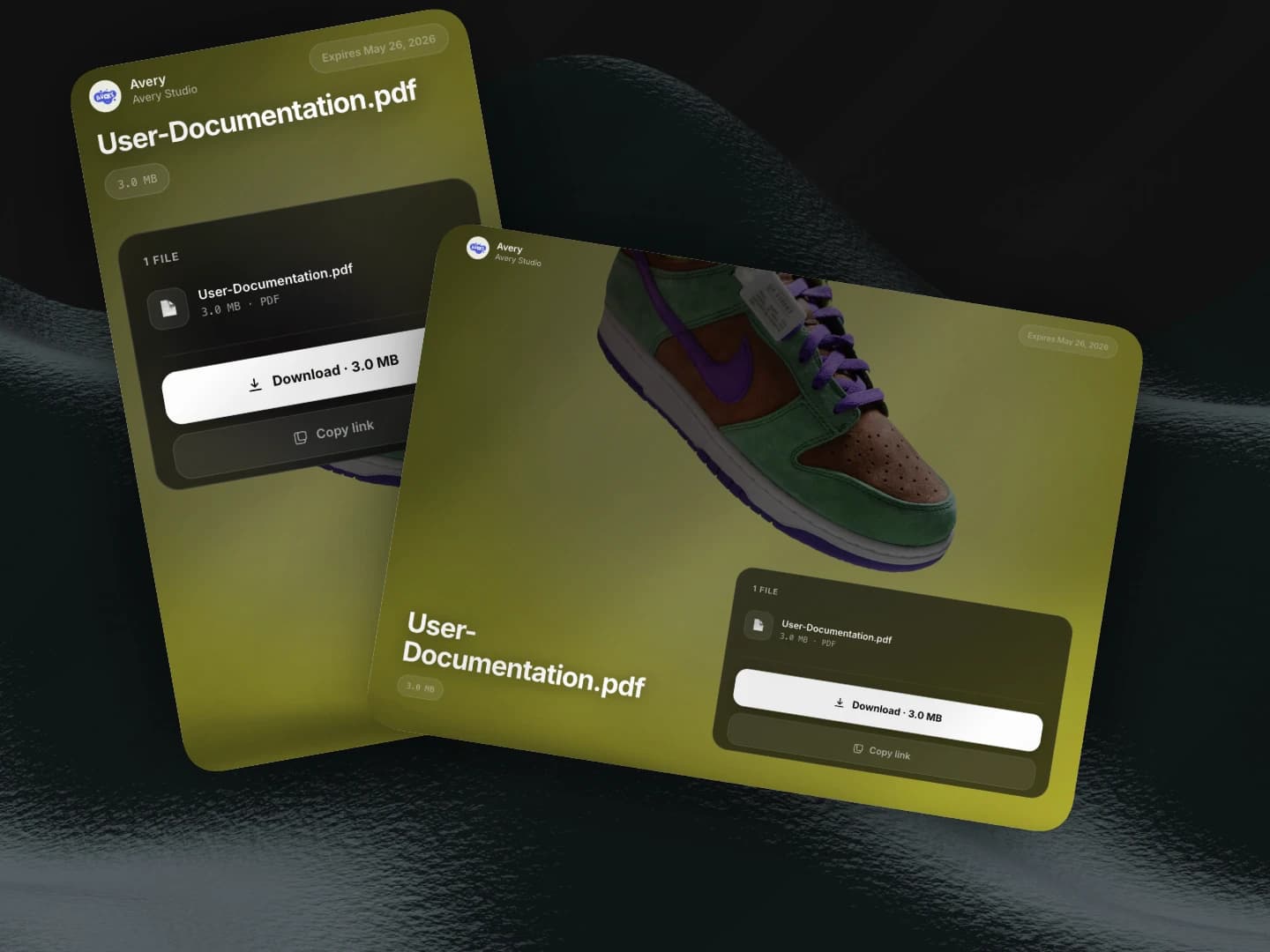 Client download page